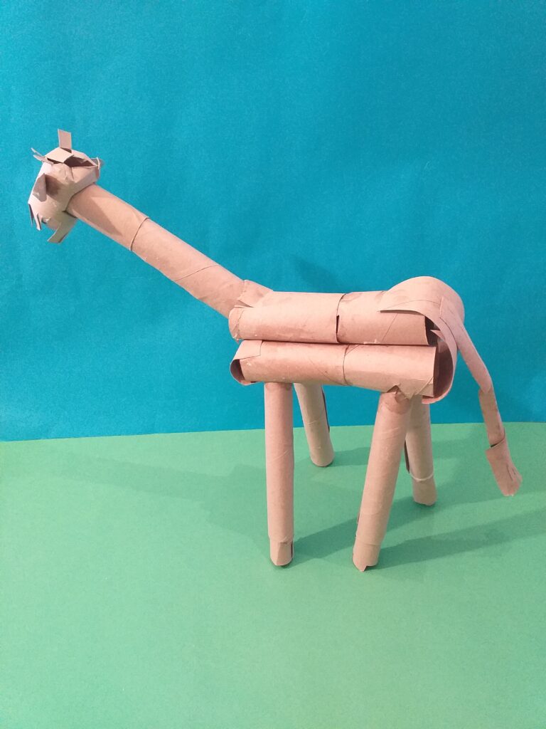 Finished giraffe.