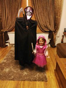 Grim reaper and Sky visiting..