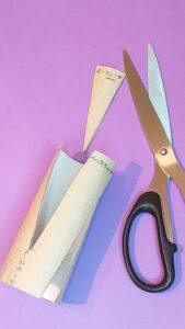 Now cut away the inner 'V'