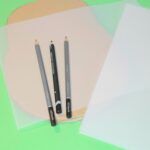 Draw features on tracing paper.