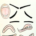 All features have soft colour