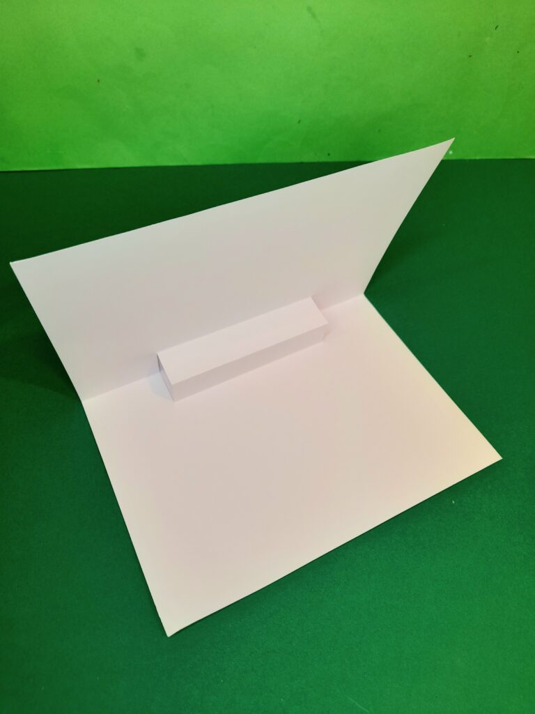 9) This box with be the base to glue your shape on.