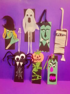 7 DIY Halloween Bookmarks.