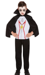 Vampire fancy dress costume.