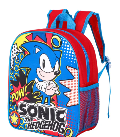 Sonic the Hedgehog back pack from Bargain Max