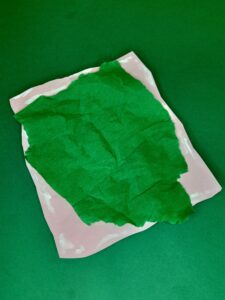 14) Layer the slice of ham and lettuce.