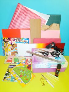 Resource for DIY kids travel suitcase craft'.