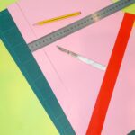 Cut card to make straps.