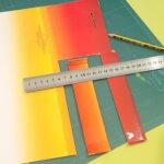 Cut heavier card to make the handle.