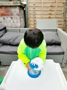 Watch more foam pile out.