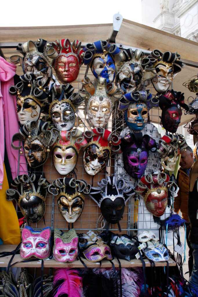 Maskerade masks. Pexel picture.