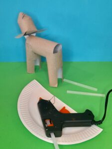 use hi wax to secure parts