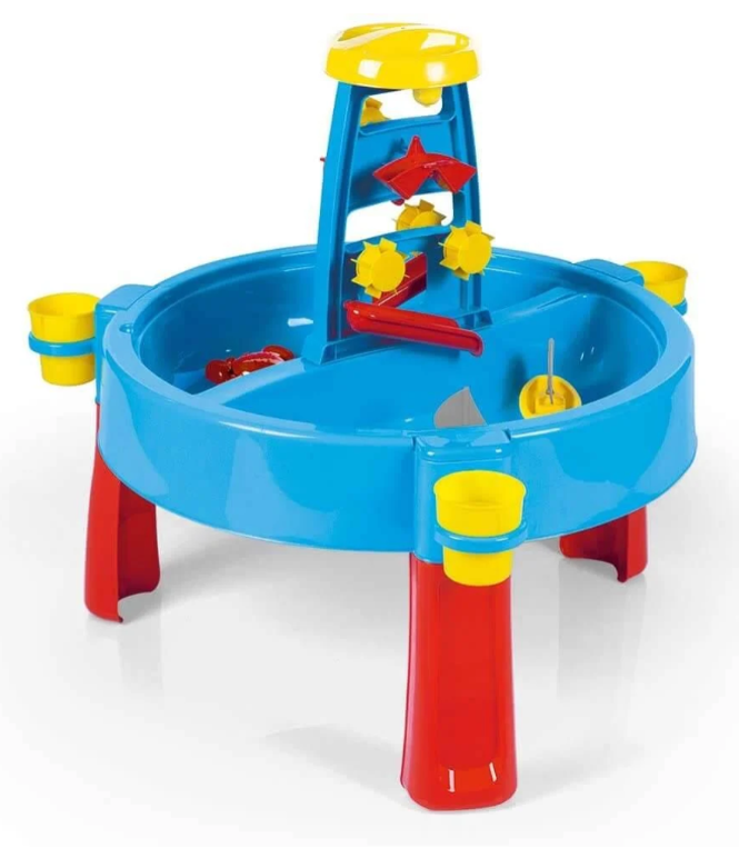 Dolu sand and water activity table by The Kid Collective.